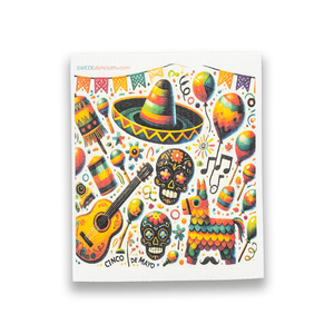 Eco-Friendly Swedish Dishcloths - Cinco de Mayo (Paper Towel Replacement)