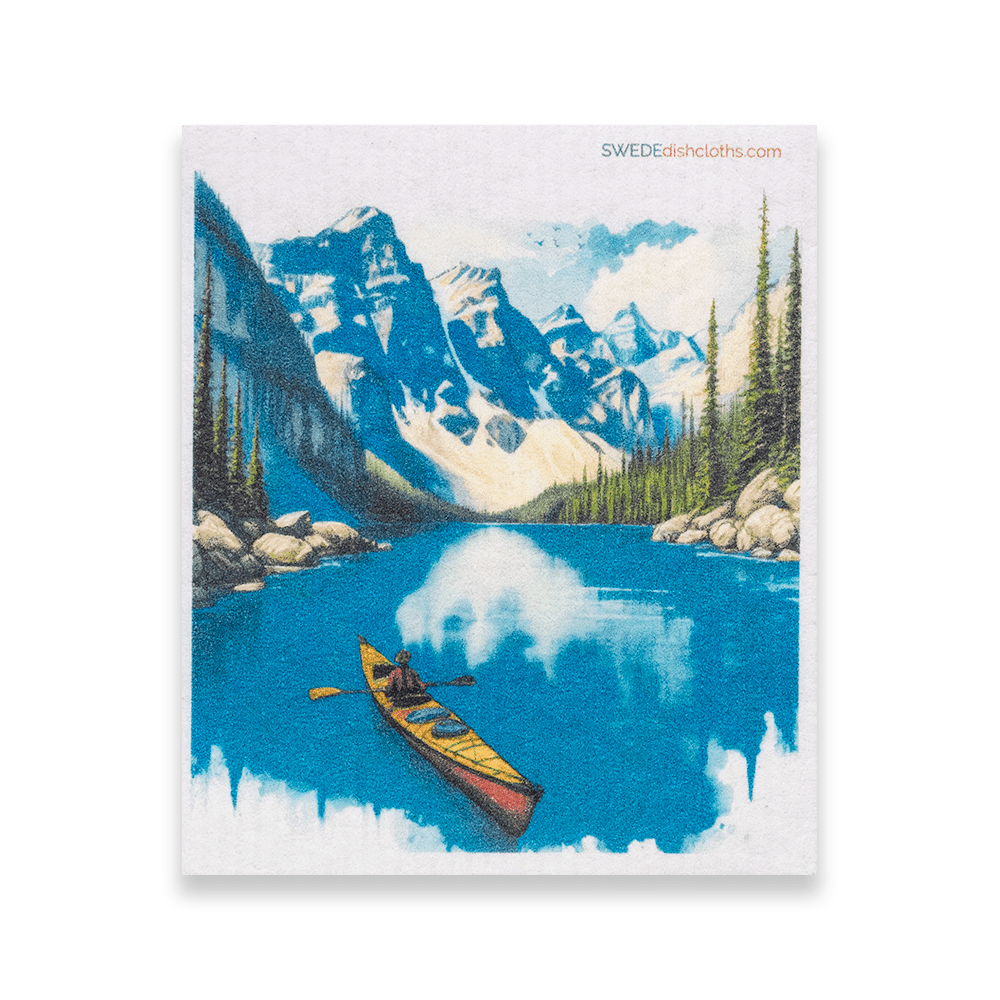 Eco-Friendly Swedish Dishcloths - Turquoise Lake (Paper Towel Replacement) - SWEDEdishcloths.com