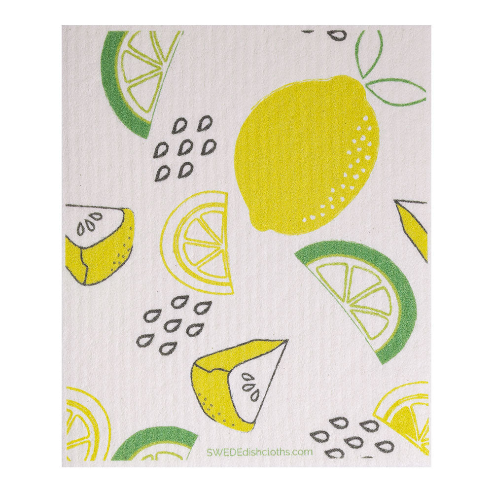 Swedish Dishcloth (Lemon Lime) Single Paper Towel Replacement