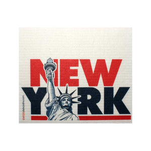 NYC Statue of Liberty One cloth Swedish Dishcloths | ECO Friendly Absorbent Cleaning Cloth