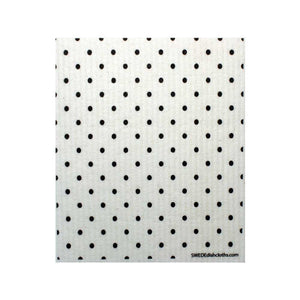 B&W Small Elipse Pattern One cloth Swedish Dishcloths | ECO Friendly Absorbent Cleaning Cloth - SWEDEdishcloths.com