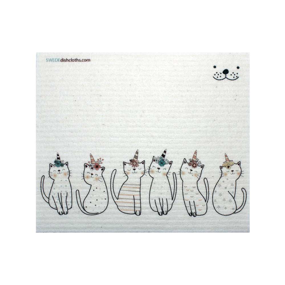 Caticorn A One cloth Swedish Dishcloths | ECO Friendly Absorbent Cleaning Cloth - SWEDEdishcloths.com