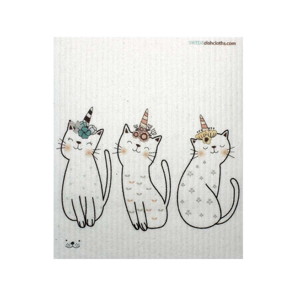 Caticorn C One cloth Swedish Dishcloths | ECO Friendly Absorbent Cleaning Cloth - SWEDEdishcloths.com