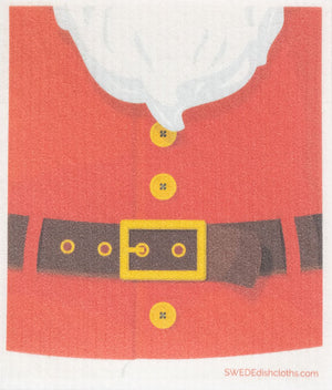 Christmas Mixed Santa Set of 3 (One of each design) Paper Towel Replacements | Swededishcloths - SWEDEdishcloths.com