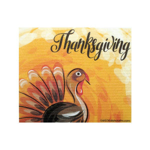 Mixed Thanksgiving "B" Set of 3 cloths (One of each design) Swedish Dishcloths ECO Absorbent Cleaning Cloth - SWEDEdishcloths.com