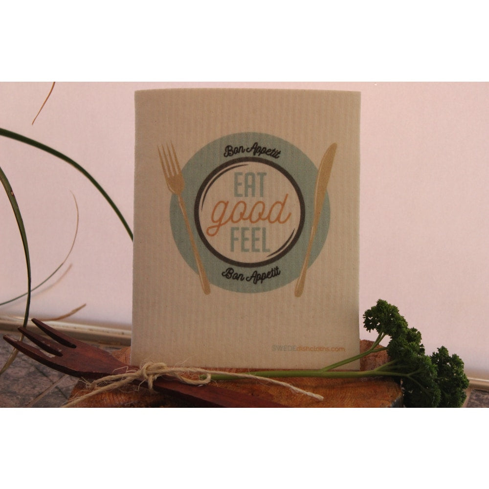 Swedish Dishcloth One Swedish Dishcloth 2 Spring Butterflies Design - 1