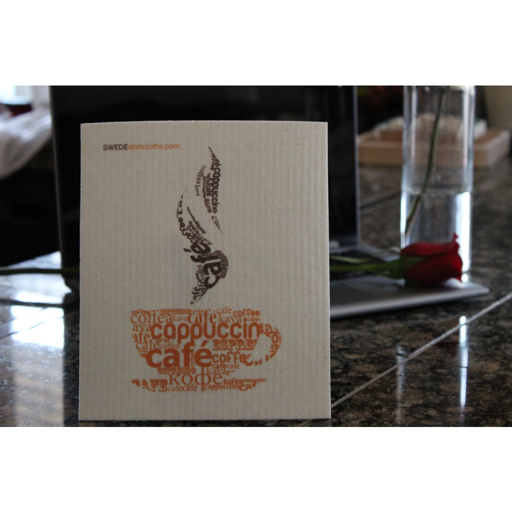 Swedish Dishcloth One Swedish Coffeecloud Design - 1