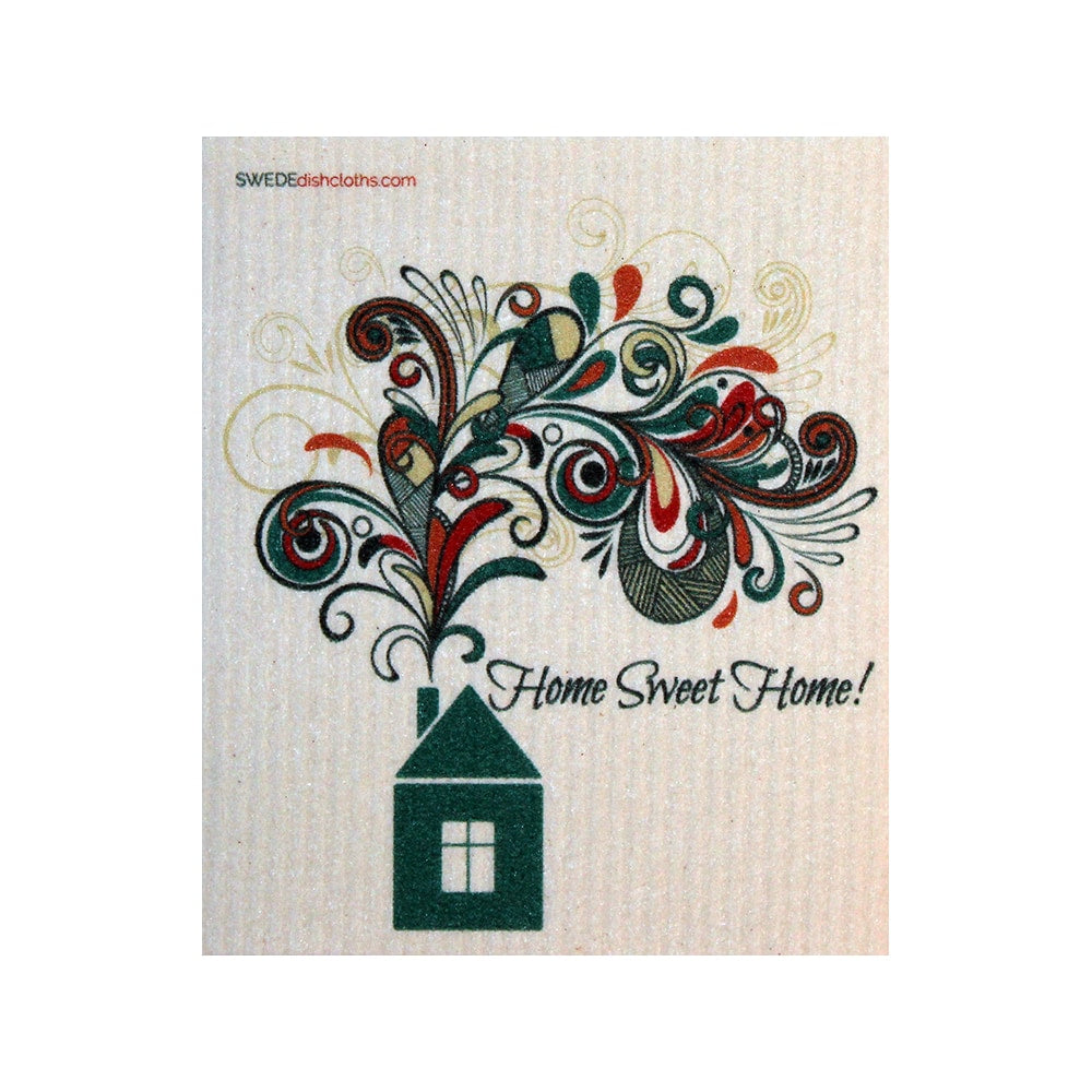 Swedish Dishcloth One Swedish Dishcloth Home Sweet Home Design - 1