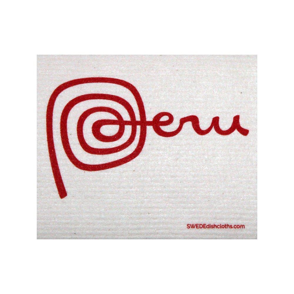 Swedish Dishcloth One Swedish Dishcloth Peru Design - SWEDEdishcloths.com