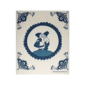 Swedish Dishcloths Dutch Designs Set of 4 cloths (one of each design) Eco Friendly Absorbent Cleaning Cloth - SWEDEdishcloths.com