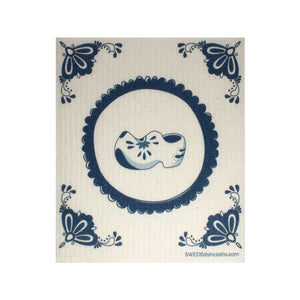 Swedish Dishcloths "Dutch Wooden Shoe" One Dishcloth | ECO Friendly Reusable Absorbent Cleaning Cloth - SWEDEdishcloths.com